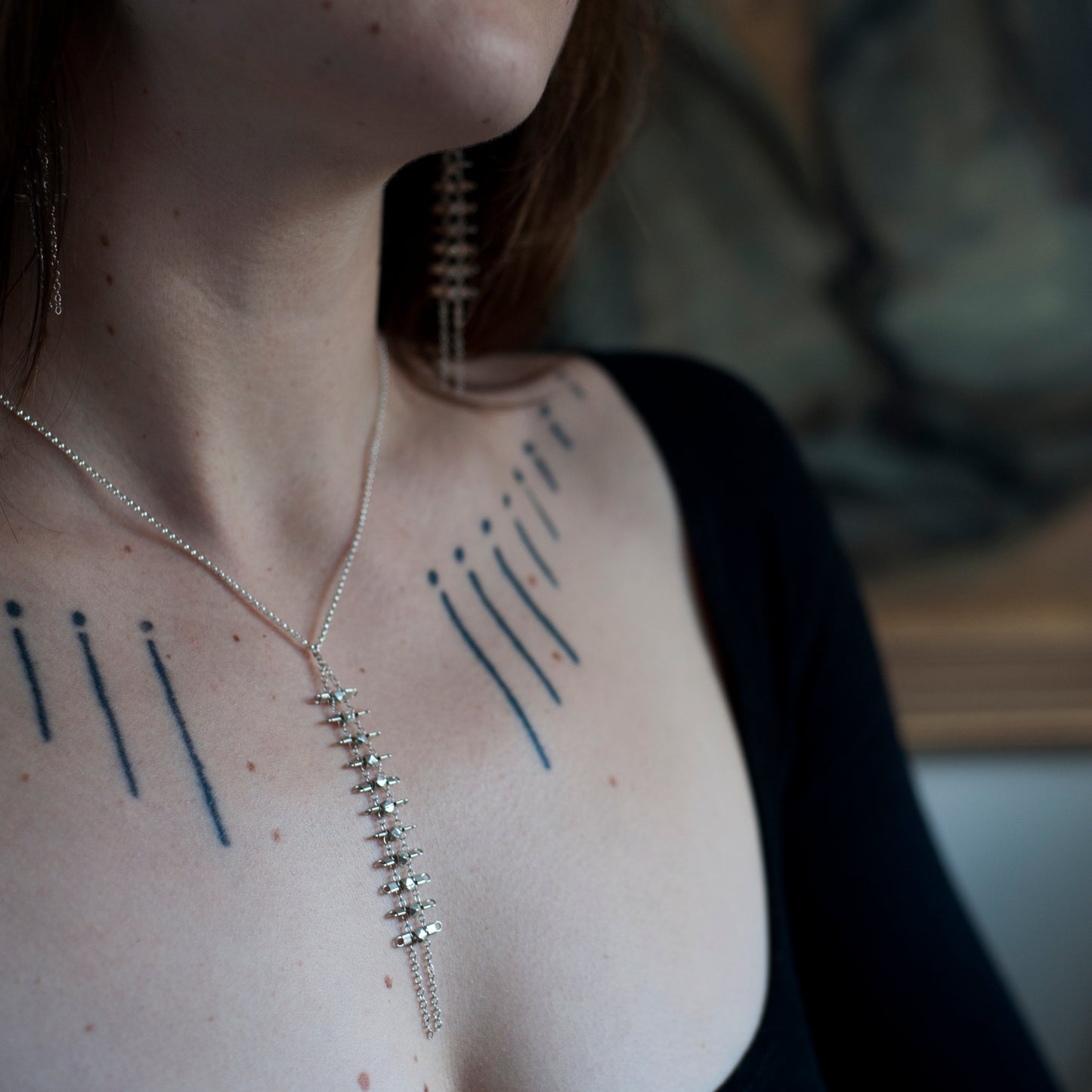 Artemis Necklace in Sterling Silver