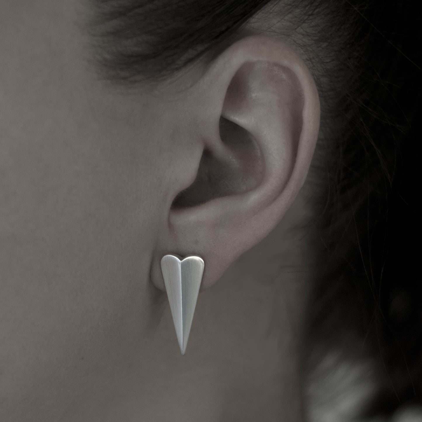 Little Dagger Earrings in Sterling Silver