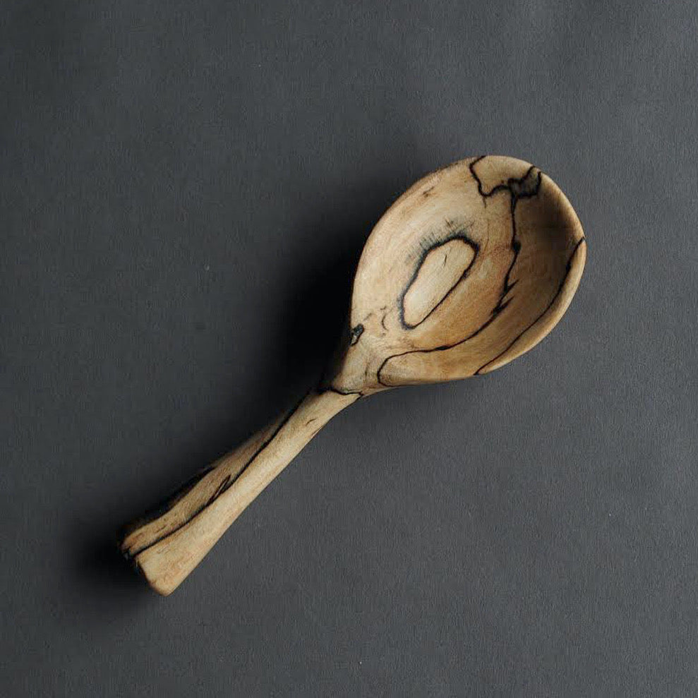 Scoop in Spalted Maple