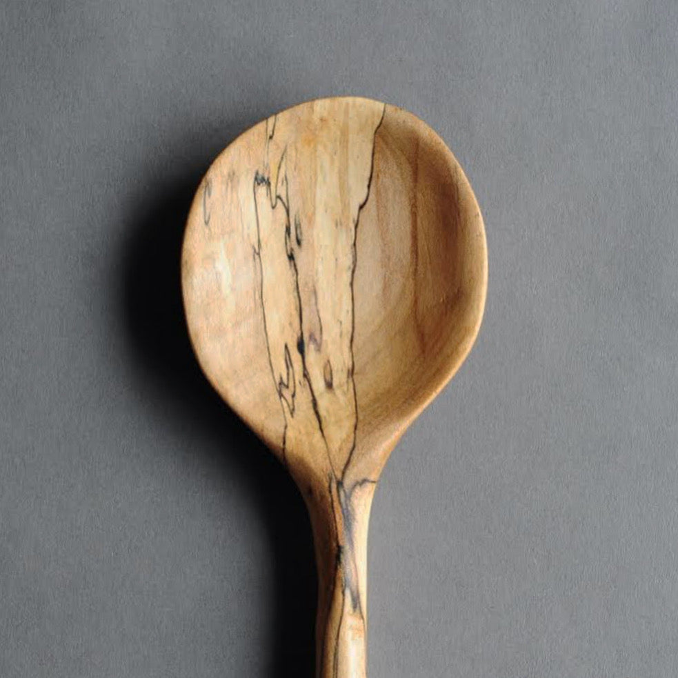 Large Spoon in Spalted Maple 04