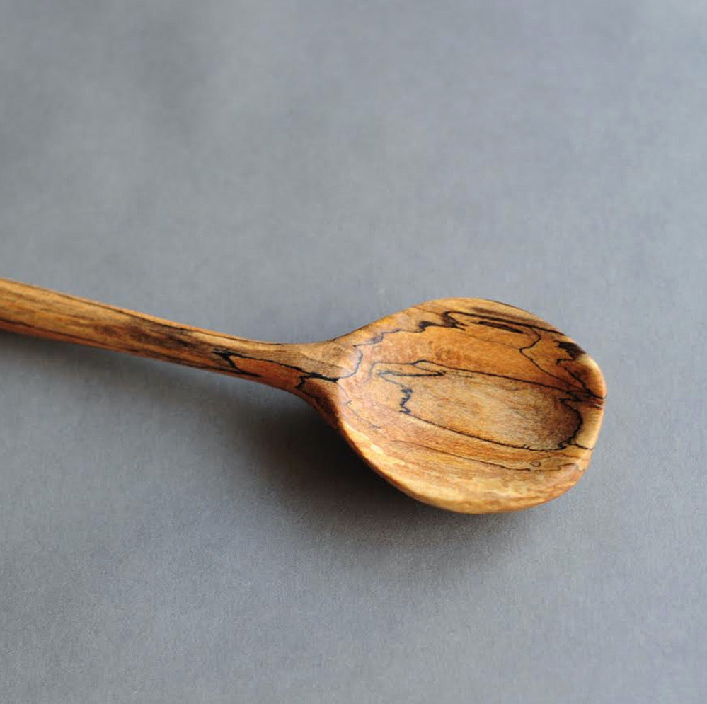 Large Spoon in Spalted Maple 02