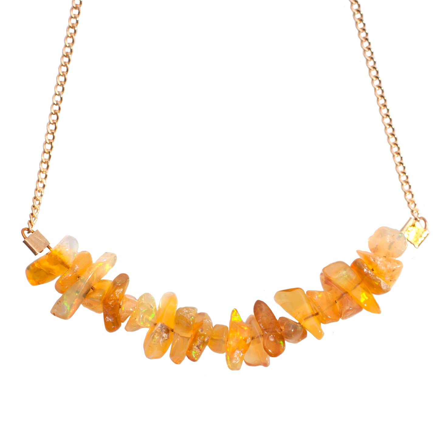 Strand Necklace in Ethiopian Opal