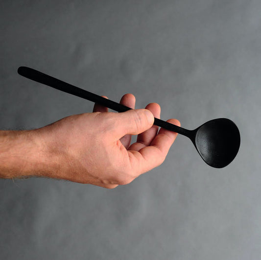 Fan Spoon in Oxidized Butternut