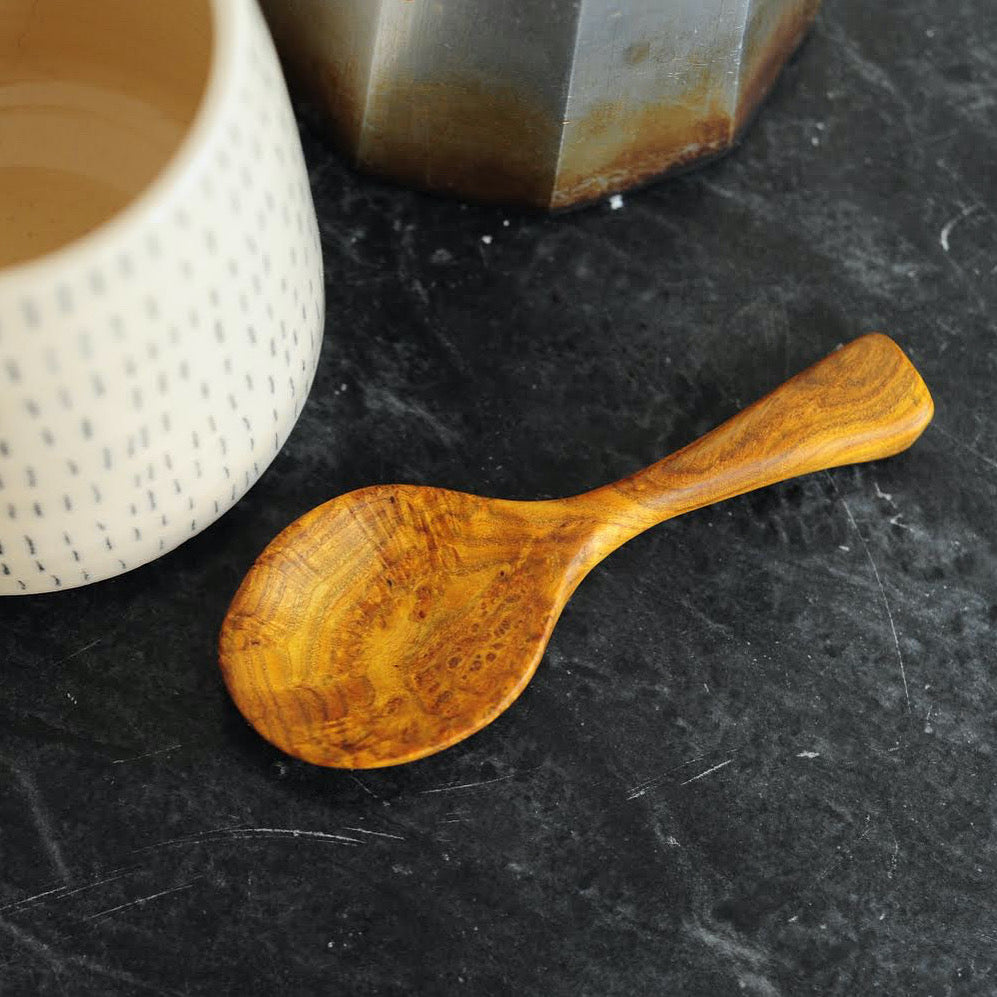 Scoop in Smokewood Burl