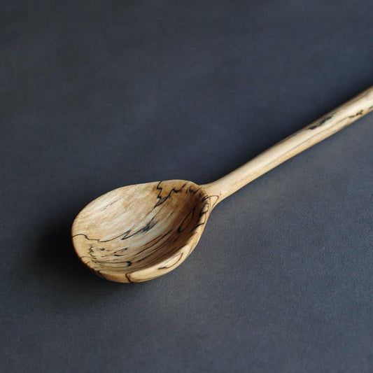 Large Spoon in Spalted Maple 01